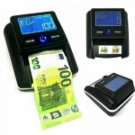 Mini rilevatore soldi moneydetector conta banconote soldi falsi rilevatore