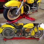 Pedana sposta moto fino a 250 kg carrello ausilio di manovra