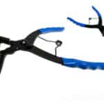 Pinza per seeger anelli elastici a becchi piegati 90° per esterni