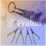 Pinze per anelli elastici seeger set 4pz 330mm ø 2,4mm