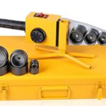 Polifusore saldatore 2300w 6 matrici per saldatura tubi plastica pvc pvdf