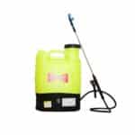 Pompa irroratrice diserbante a spalla a batteria 16ah 16lt autonomia 6 ore