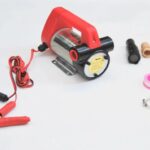 Pompa travaso elettrica olio 12v 220w 13a auto camper camion