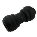 10 connettori rapidi per tubo polietilene 8x1 mm. manicotto 8/8