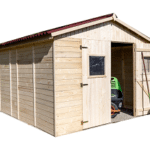 Casetta da Giardino Eden 2828 in Legno Massello non Trattato - cm 280x280cm - ITALFROM 424