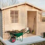 Casetta da Giardino in Legno d' Abete Nordico(19mm) - 246x200 cm - Senza Pavimento ITALFROM501