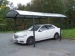 Carport/Tettoia per Auto in Alluminio e Policarbonato  - cm 485 X 300cm - immagine 4