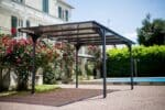 Carport/Tettoia in Alluminio e Policarbonato  - cm 500 X 294cm - immagine 5