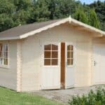 Casetta da Giardino in Legno d' Abete Nordico(34mm) - cm550x330cm - ITALFROM19