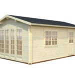 Casetta da Giardino in Legno d' Abete Nordico(44mm) - 360x550cm