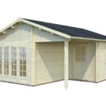 Casetta da Giardino in Legno d' Abete Nordico(44mm) - 510x550cm