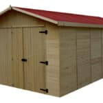Garage Eden 2848 in Legno Massello non Trattato - cm 280x480cm - ITALFROM 435