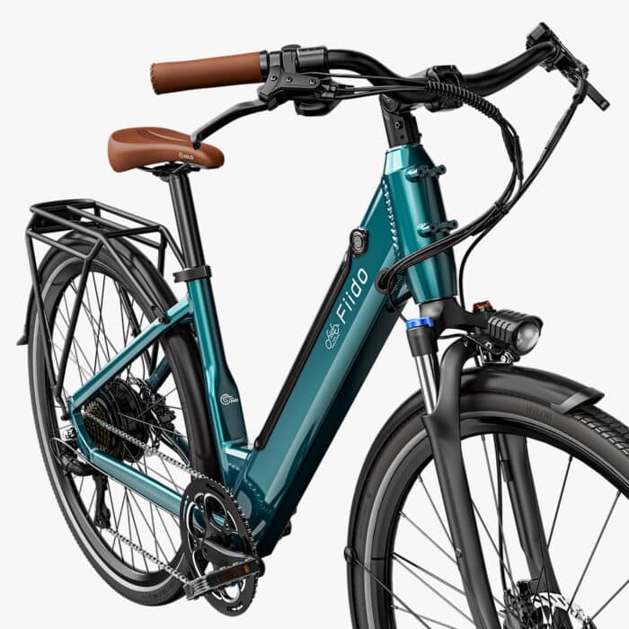 fiido-c11-pro-bici-elettrica-urbana-vista-frontale