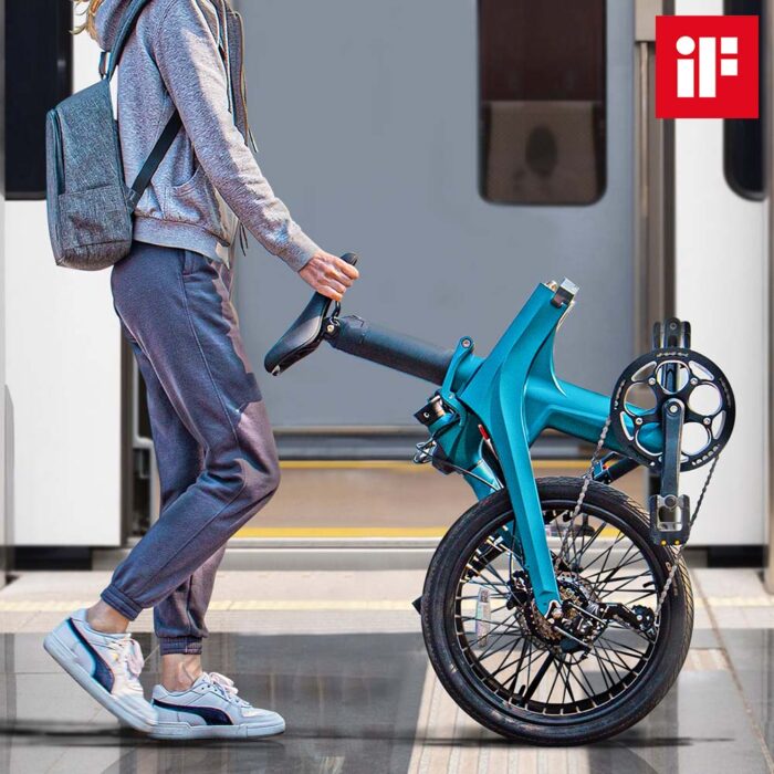 fiido-d11-bici-elettrica-pieghevole-urbana-ruota-anteriore