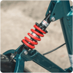 fiido-m1-pro-2025-bici-elettrica-dettaglio-ammortizzatore