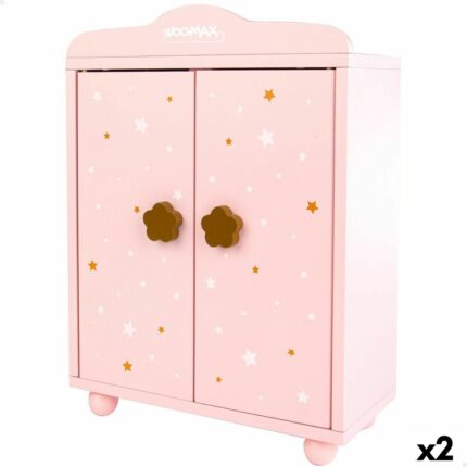 Armadio Woomax Bambole Rosa