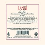 Etichetta vino rosso Lannì Sicilia DOC Alagna Vini