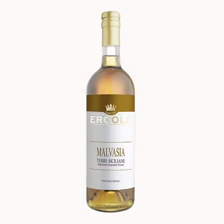 Malvasia Cantine Ercole 75cl – Vino Liquoroso Siciliano Dolce e Avvolgente Malvasia Cantine Ercole vino liquoroso IGP Terre Siciliane 75cl dolce e aromatico