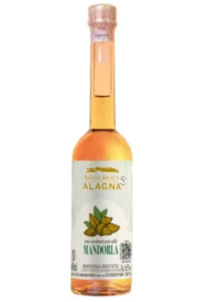 Vino alla Mandorla 10cl dolce specialità siciliana avvolgente con profumo intenso di mandorla