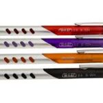 Portamine 0,5 mm in metallo a scatto - conf. 20 pz