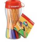 STABILO  POINT 88  MINI SPORTY COLORS - CONF. 18 MINI PENNE ASSORTITE