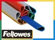 LISTELLI RILEGAFOGLI- FELLOWES - DIAMETRO (16 mm) CAPACITA' FOGLI DA 80 gr.(110 fogli) -  Conf. 25 pz