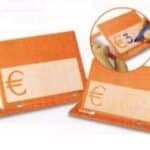 CARTELLINI PREZZI  Cm 6,5X10 - IN PLASTICA FLUORESCENTE  - CONF. 6 PEZZI