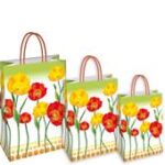 SHOPPER IN CARTA MANICO TORCIGLIONE CM 36X12X41 CONF. 25 PEZZI