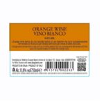 Orange Wine Sicilia Alagna Vini – vino Altogrado retro bottiglia