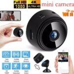 Mini Telecamera Spia WiFi HD 1080P con Visione Notturna e Rilevamento del Movime