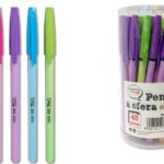 Penna a sfera Samba  0,5 mm colorate in barattolo da 48 pezzi