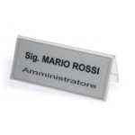 SEGNAPOSTO BIFRONTALE MEDIUM 14,5X60mm