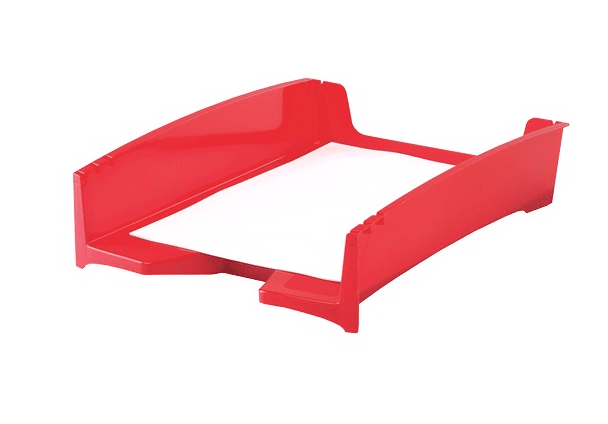 zoom_13103-0-57f786c9.png PORTA CORRISPONDENZA IMPILABILE FELLOWES COLORE ROSSO - immagine 1