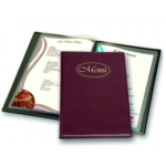 PORTA MENU' BAR RISTORANTE PIZZERIA A4 CM 23X32