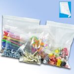 BUSTE TRASPARENTI PLASTIFICATE RICHIUDIBILI MIS. CM 35X45 CONF. 100 PZ