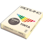 CARTA COLORATA FABRIANO  COPY TINTA  UNICOLOR - FORMATO: A3 -  RISMA: 250fogli  -  80gr - AVORIO