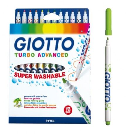 PENNARELLI GIOTTO TURBO ADVANCED A 18 COLORI  BLISTER 10 PEZZI