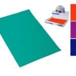 CARTA REGALO 100 FOGLI TINTA UNITA IN ESPOSITORE DA BANCO CM  70X100