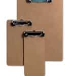 PORTABLOCCO RIGIDO IN LEGNO CON CLIP IN METALLO FORMATO A6 - ULTIMO DISPONIBILE