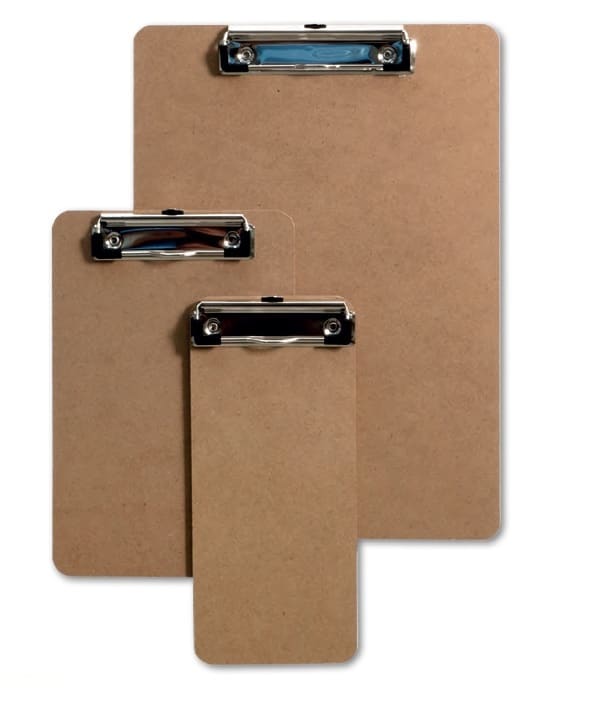 zoom_13734-0-59d65871.jpg PORTABLOCCO RIGIDO IN LEGNO CON CLIP IN METALLO FORMATO A6 - ULTIMO DISPONIBILE - immagine 1