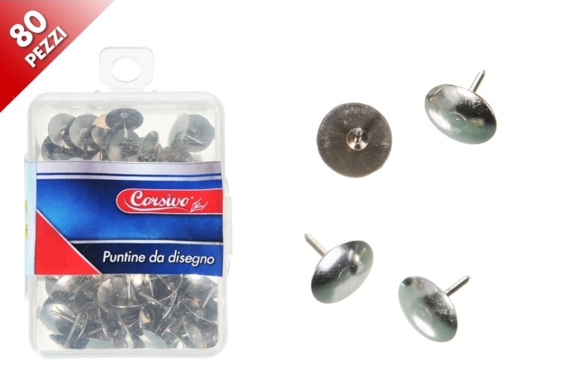 zoom_13769-0-59d7b5e4.jpg SPILLI PUNTINE PUNES IN ACCIAIO SCATOLINO 80 PZ - immagine 1