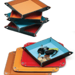 SVUOTATASCHE ARANCIO SIMILPELLE