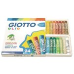PASTELLI A OLIO  GIOTTO  A 24 COLORI