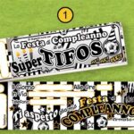 CONF. 20 BIGLIETTI INVITI COMPLEANNO JUVENTUS BIANCONERO