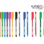 CONF. 10 PENNE  KORES A SFERA INCHIOSTRO COLORATO PUNTA M