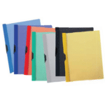 CARTELLE PORTATESINA PPL CON CLIP IN METALLO A4 GIALLO CONF. 5 PEZZI