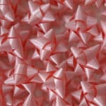 COCCARDE STELLE DIAMANT OPACHE SPESSORE NASTRO MM 14 COLORE ROSA CONF. 100 PEZZI