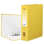 REGISTRATORE A LEVA FAVORIT RADO CON FERMI DI CHIUSURA DORSO 5 GIALLO