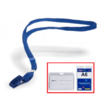 TRACOLLA CON PINZA PER PORTANOMI (NON INCLUSI CODICI 15105/15106) CONF. 100 PEZZI - ULTIMO DISPONIBILE