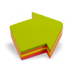 BLOCCHETTI MEMO ADESIVI MM 73X67 FRECCIA 200 FOGLI